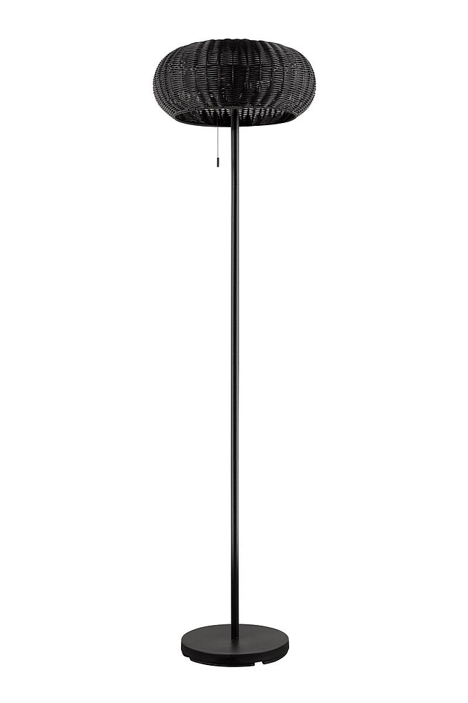 ADEGAN lampadaire solaire 2200K noir