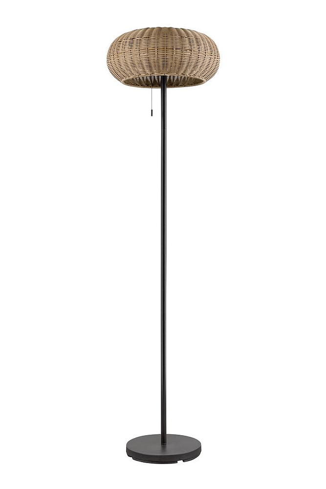 ADEGAN lampadaire solaire 2200K marron