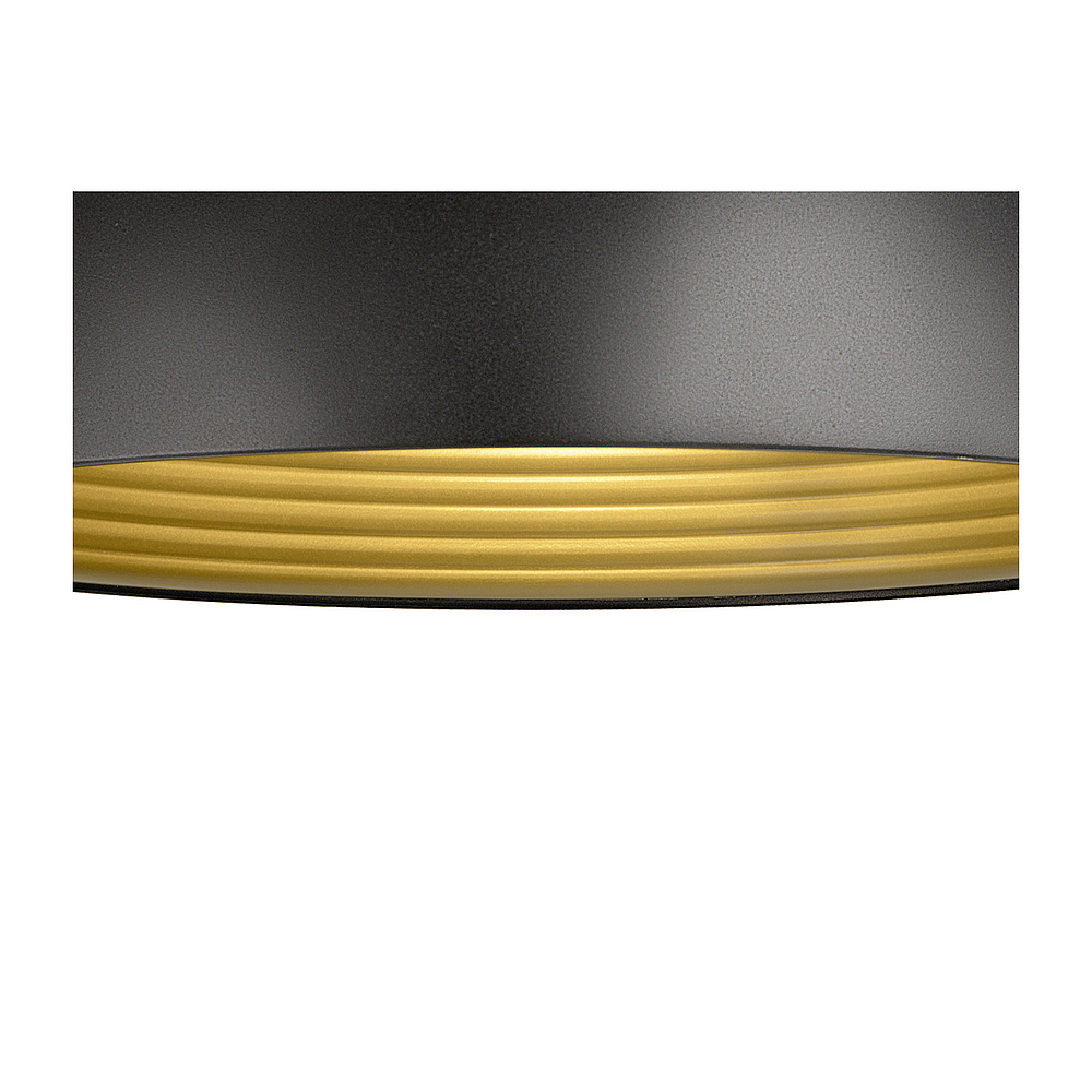 FORCHINI M 40 susp rail 1all E27 noir/or