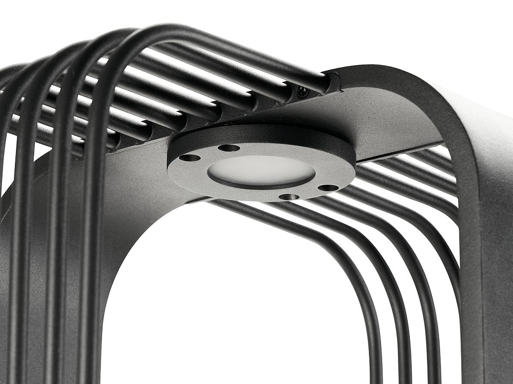 GRID CUBE lampe 2700 K IP65 noir