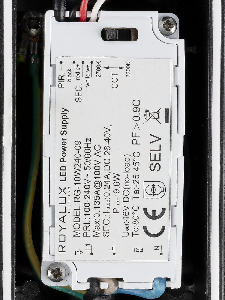 TAHA II II WL SENSOR CCT noir