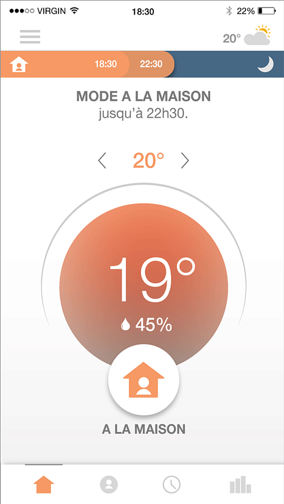 Thermostat connecté radio v2