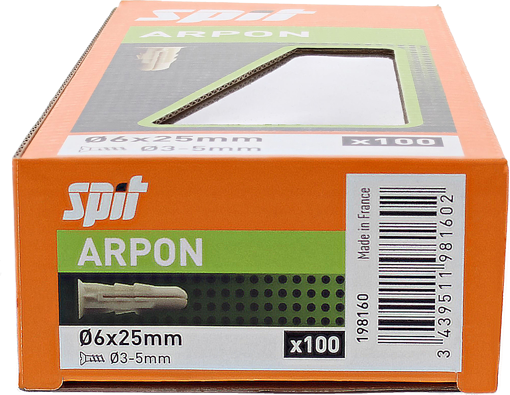 ARPON 6X25 GRAPPE /BT100