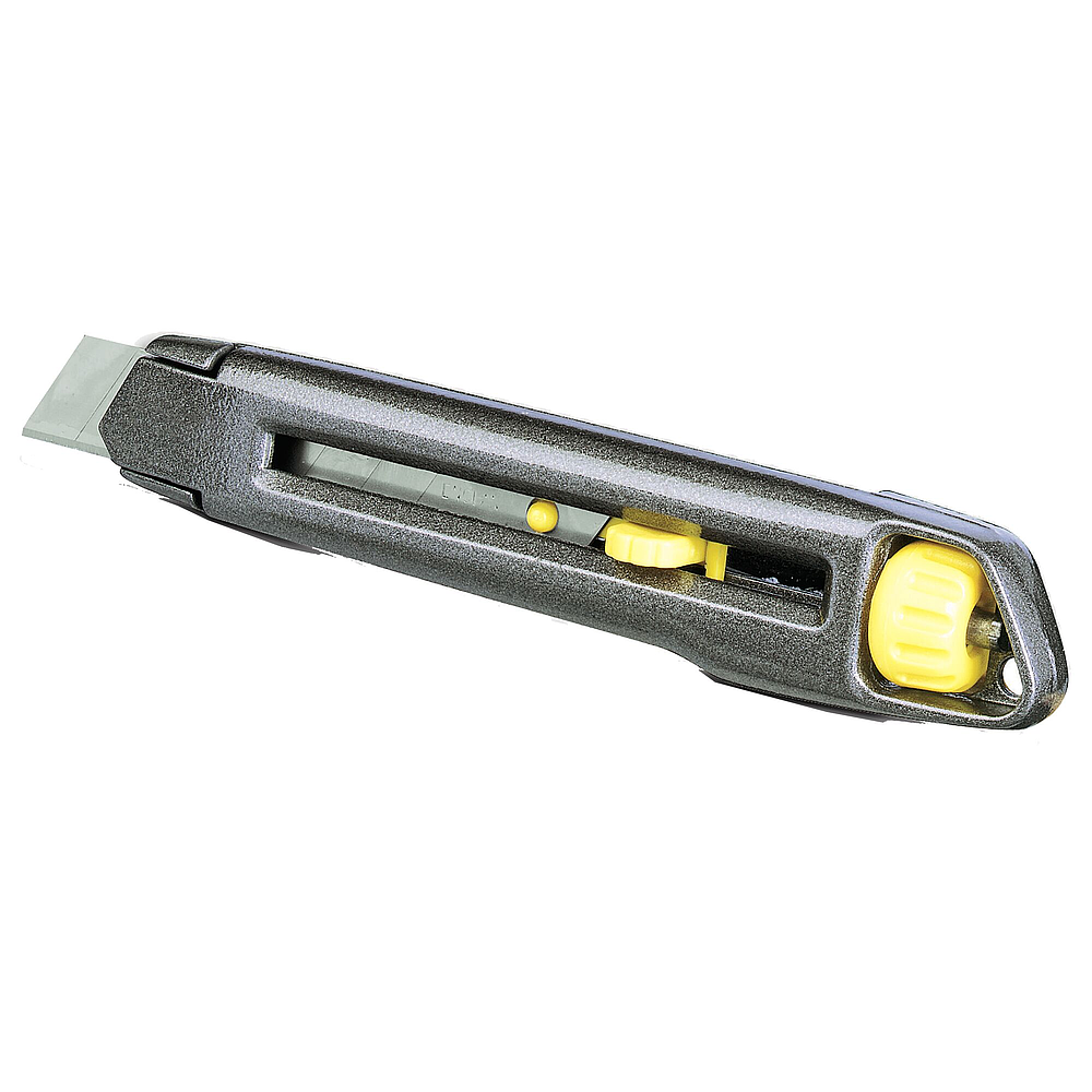 Cutter INTERLOCK – Corps métallique – Blocage de lame – STANLEY