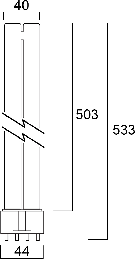LYNX-L UV-C 55W 2G11