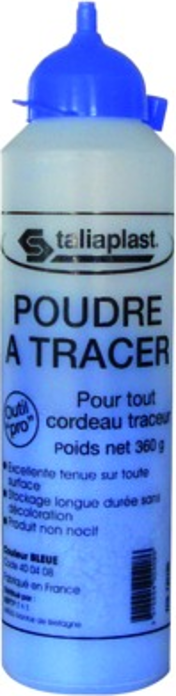 POUDRE A TRACER BLEUE 360 G