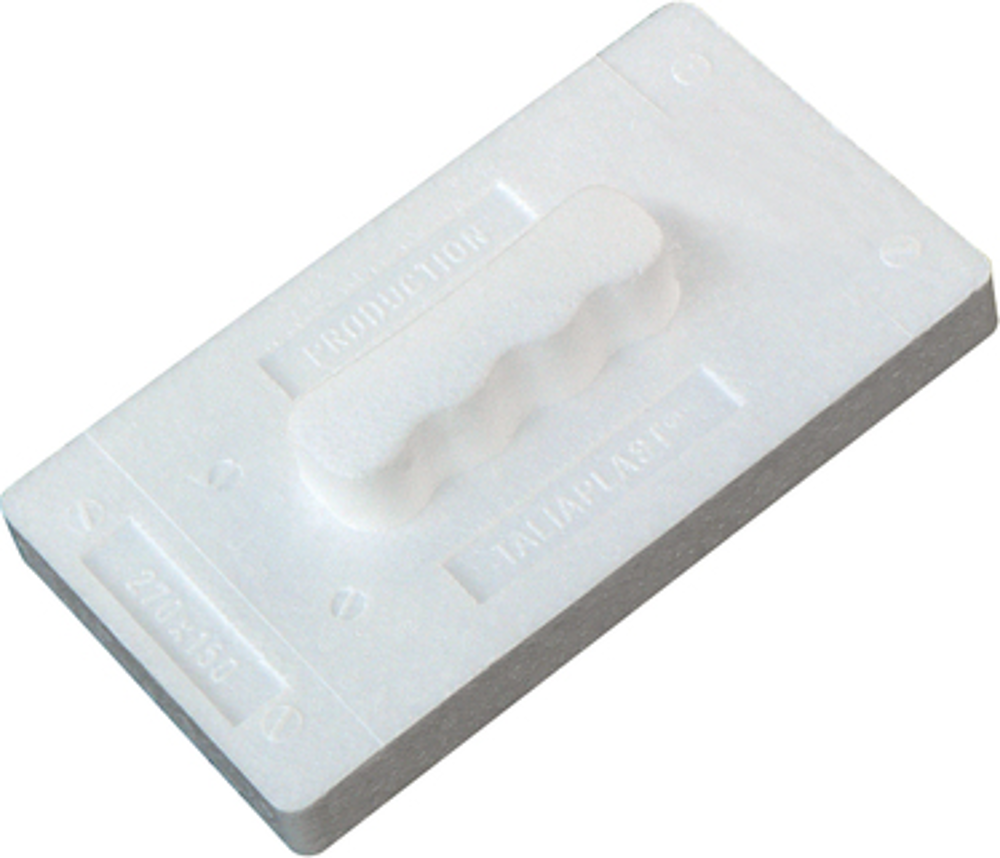 TALOCHE EN POLYSTYRENE EXPANSE 27x15CM
