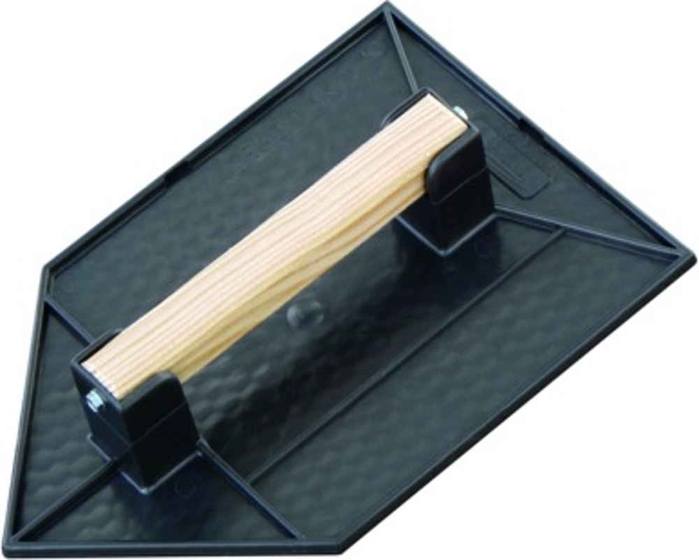 TALOCHE PLASTIQUE 27x18CM POINTUE NOIRE