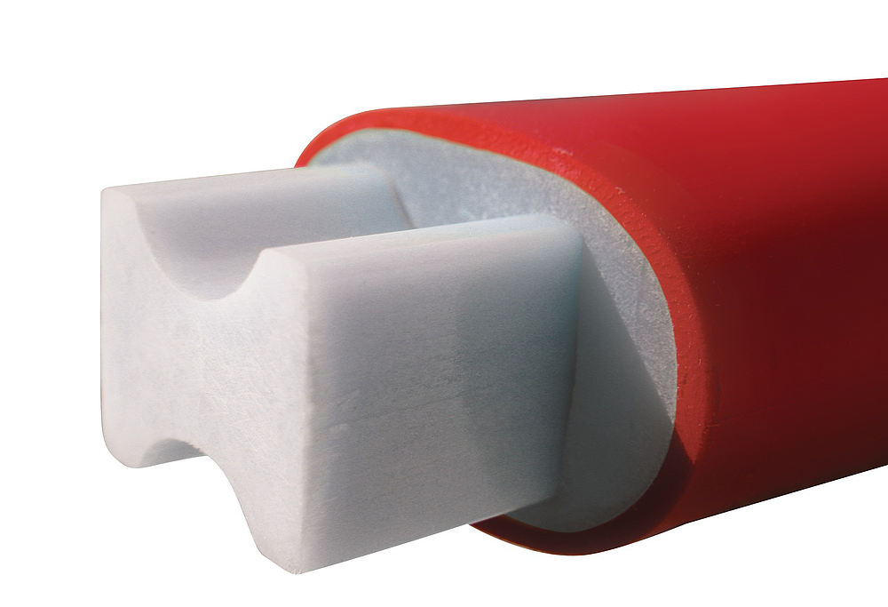 MANCHE DE MASSETTE FIBRAGOM 25CM - Douille conique