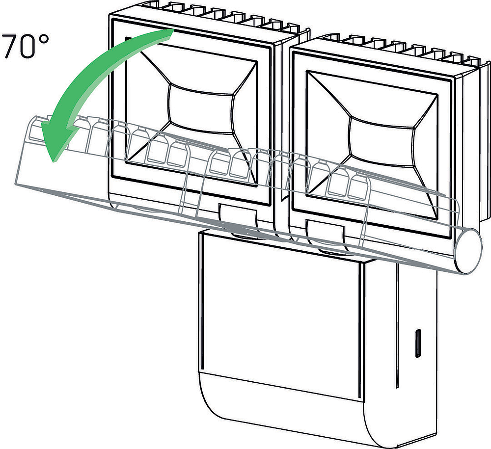 theLeda S20 W noir 3000K