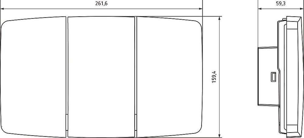 theLeda P24L WH ss détect