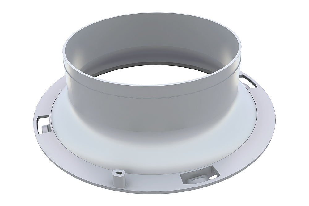 COUDE PEHD Ø125MM 90°