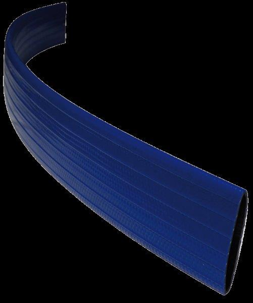Tuyau refoulement TRICOFLAT (x25m) bleu  plat