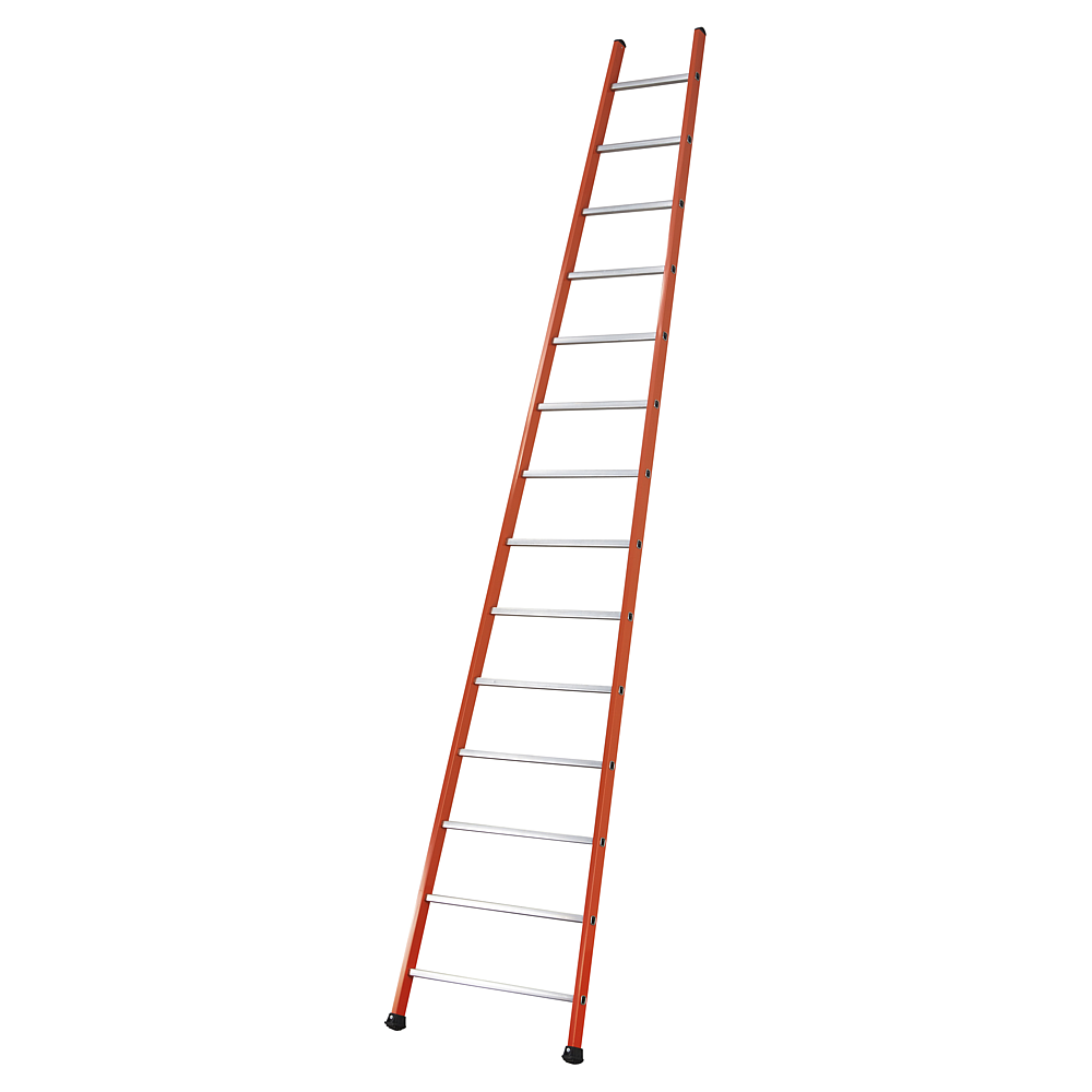 Echelle SIMPLE ÉVASÉE MIXTE ACIER ALU - Vignette 2