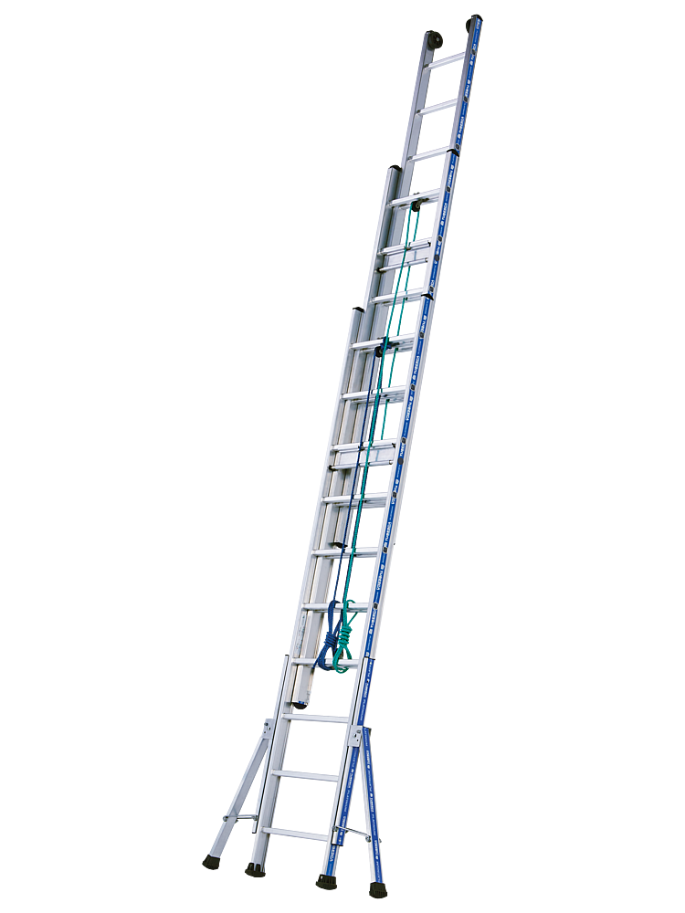 Echelle PLATINIUM 300 COULISSE A CORDE 3 PLANS 3M82 X 8M86 3X13