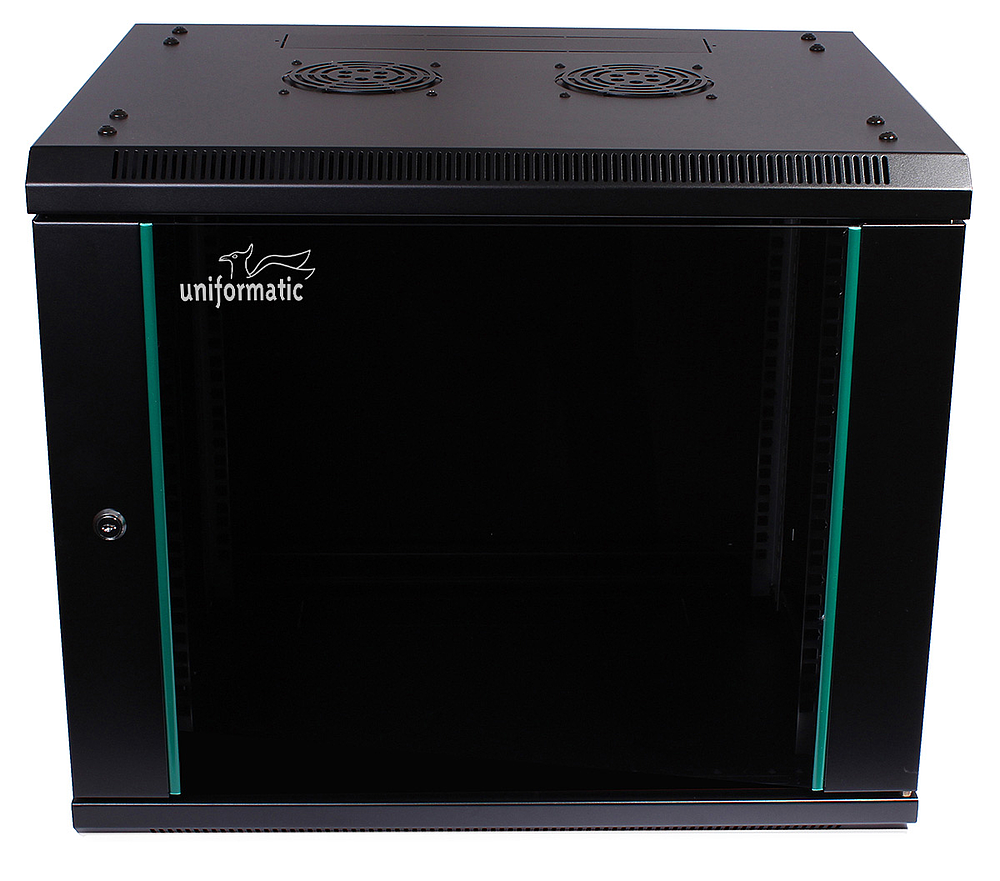 COFFRET A MONTER 12U P600 NOIR