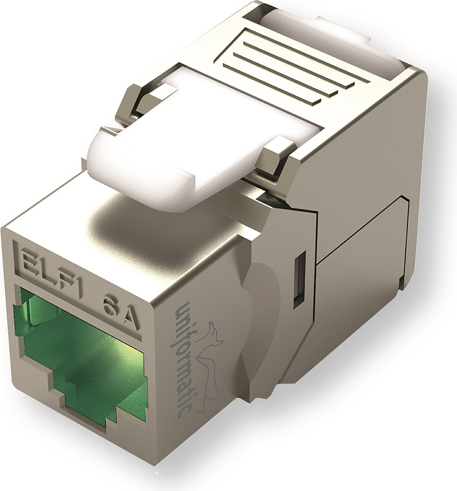 EMBASE RJ45 CAT6 FTP LUMINEUSE