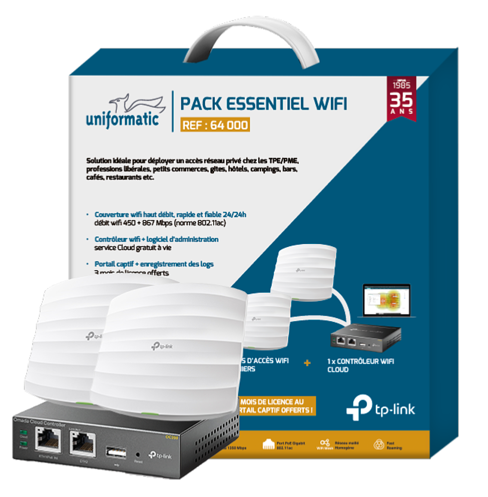 PACK ESSENTIELWIFI UNIFORMATIC
