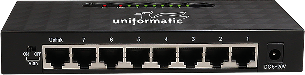 SWITCH 5 PORTS 10/100/1000