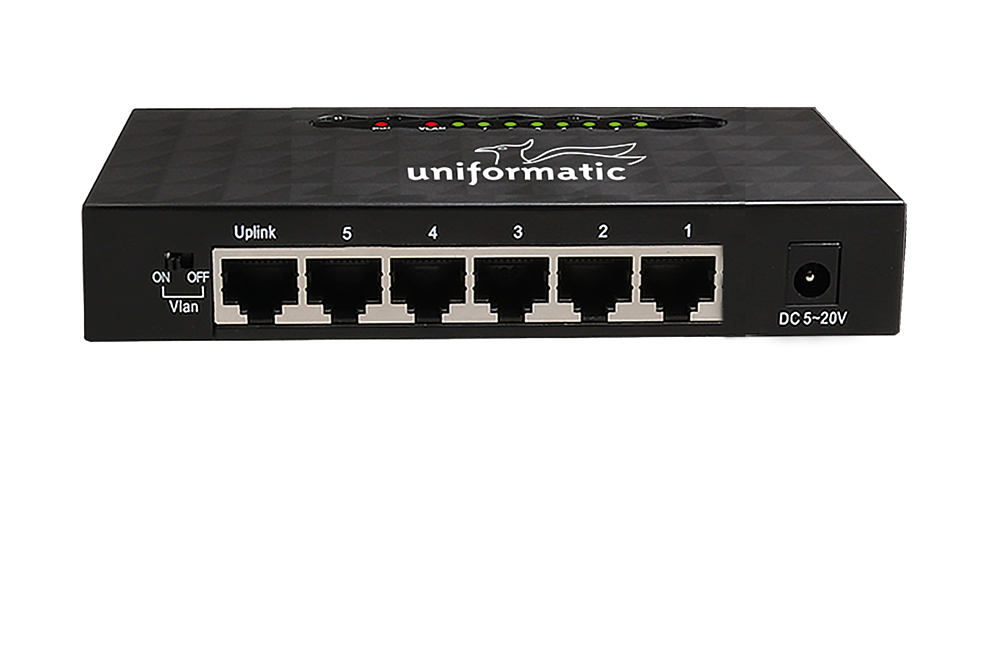 SWITCH 5 PORTS 10/100/1000