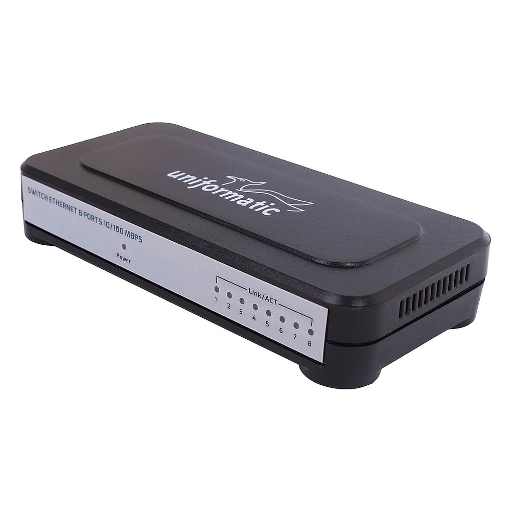 SWITCH 8 PORTS 10/100