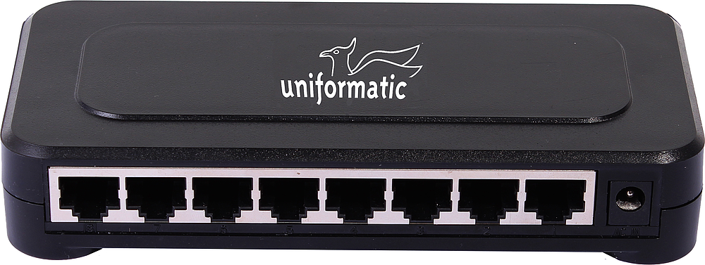 SWITCH 8 PORTS 10/100/1000