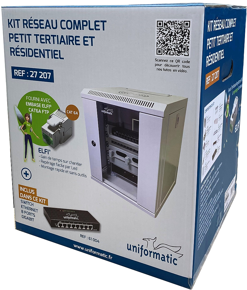 KIT RESO COFFRET 10 POUCES 7U