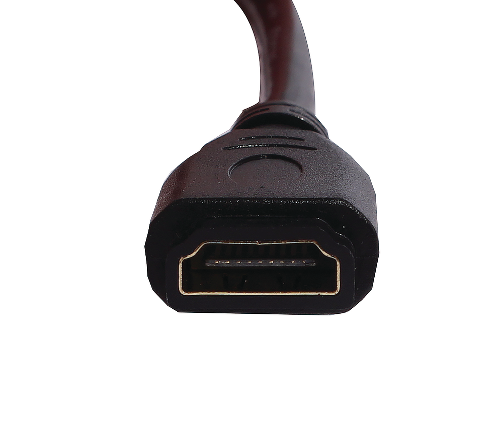 PLASTRON HDMI FEM+RALL 20CM