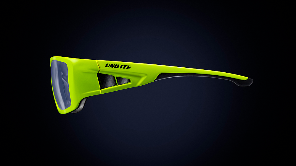 Lunette sécu ac joints mousse