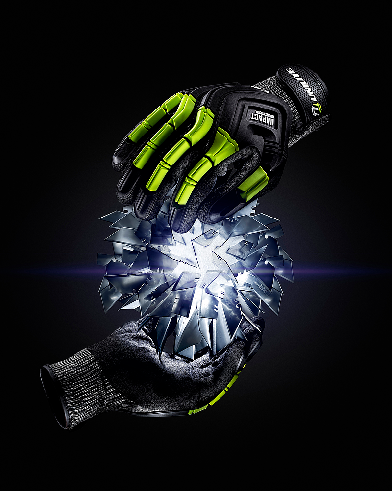 Gants chocs et coupures S