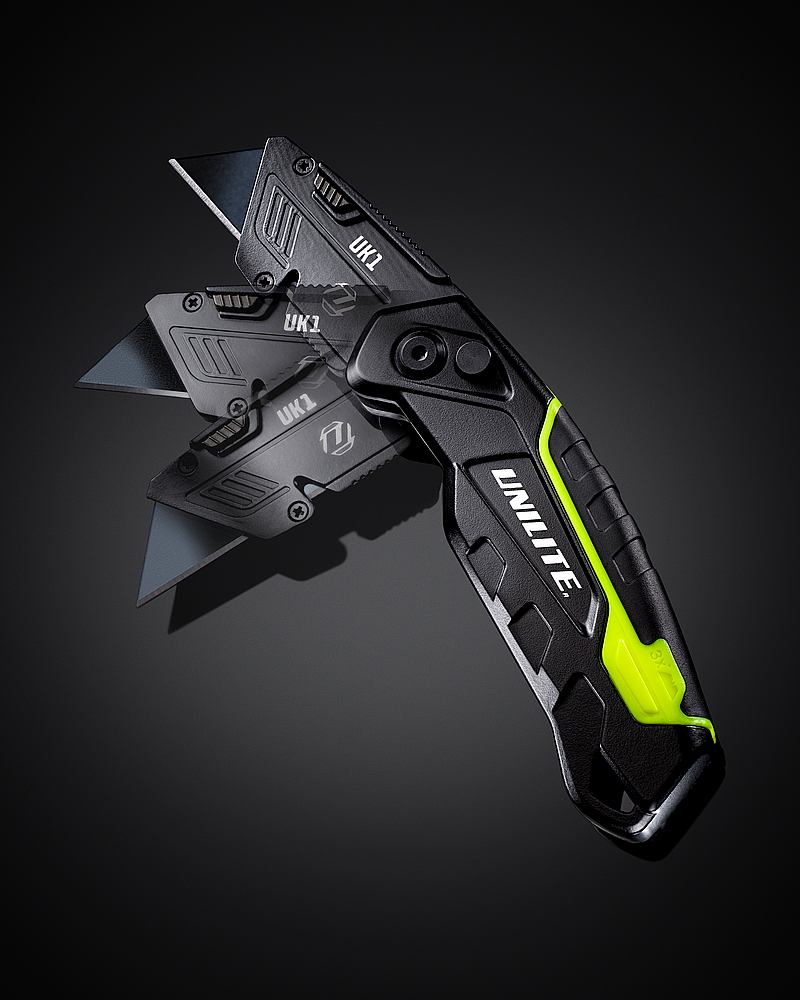 Couteau pliant avec rangement