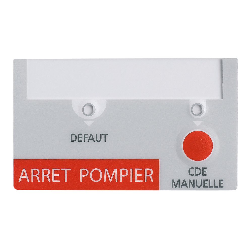 FACETTE ARRET POMPIER A BP