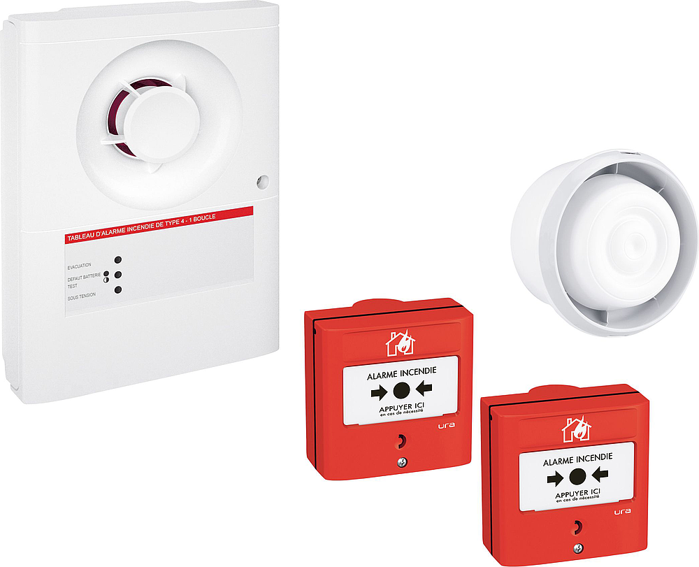 KIT ALARME INCENDIE TYPE 4