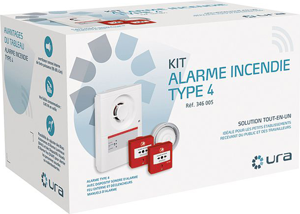 KIT ALARME INCENDIE TYPE 4