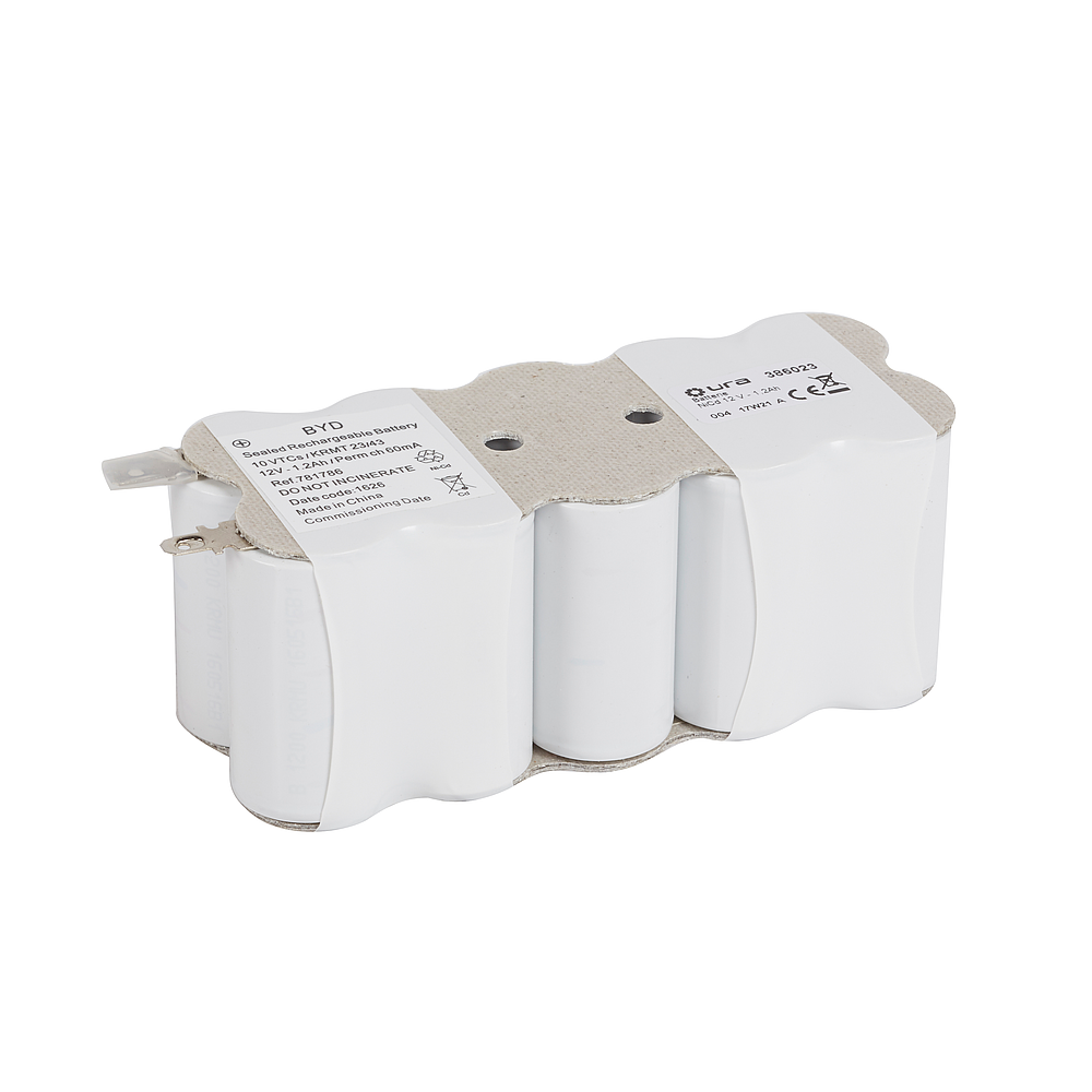 BATTERIE NICD 12 V / 1,2 AH