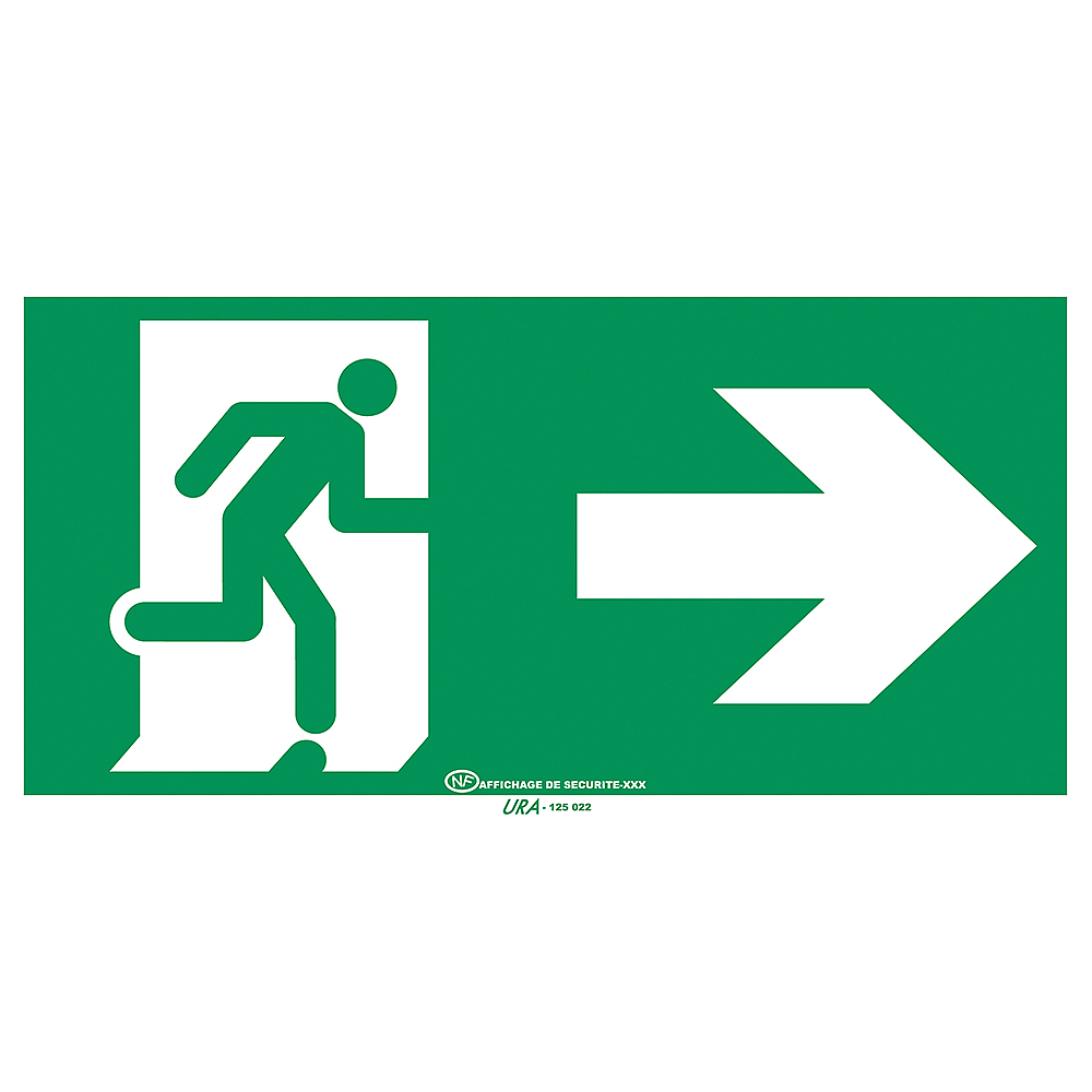 PICTOGRAMME AUTOCOLLANT NF