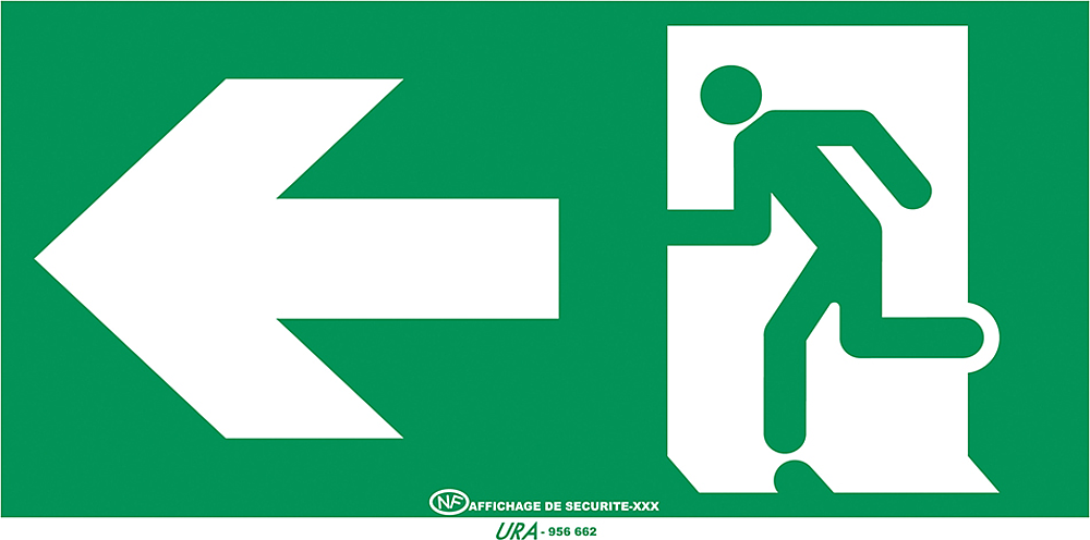 PICTOGRAMME AUTOCOLLANT NF