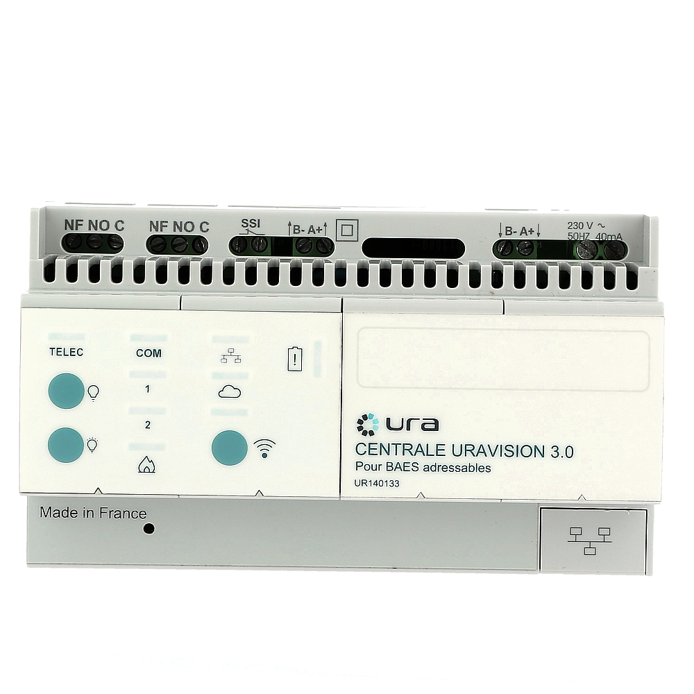 CENTRALE ADRESSABLE URAVISION3