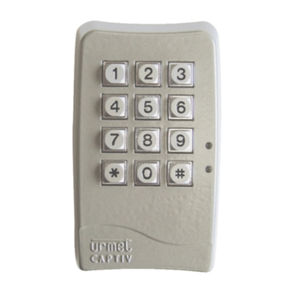 Clavier Connecte Saillie Alu