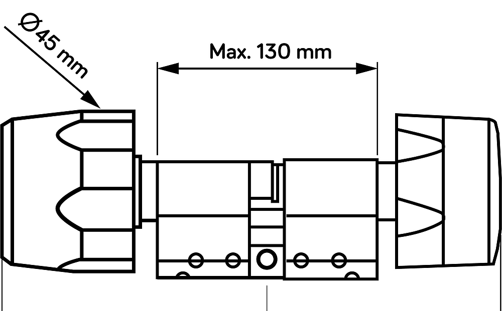 Cylindre L/E Viky 30B X 30 Per