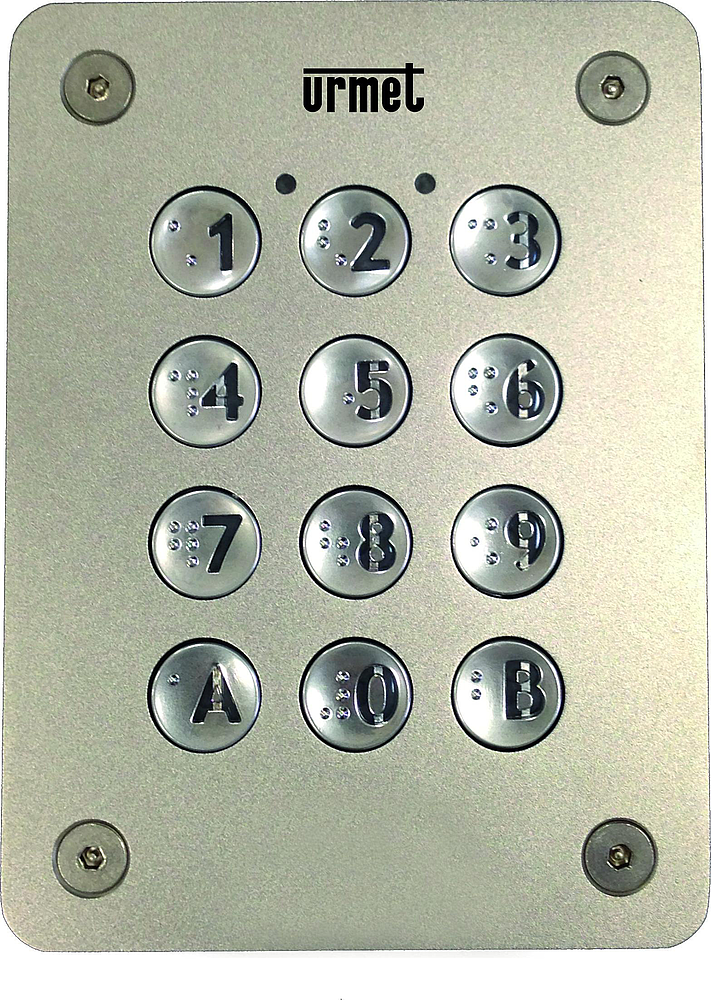 Clavier 12 Touches 2F Inox En
