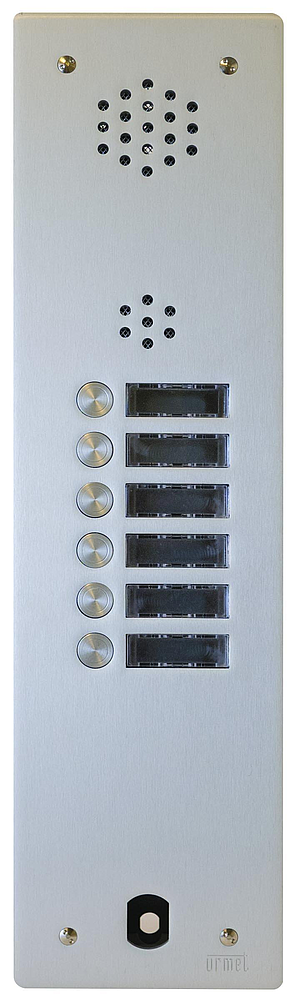 Plaque Audio Alu 6 Bp 2Voice