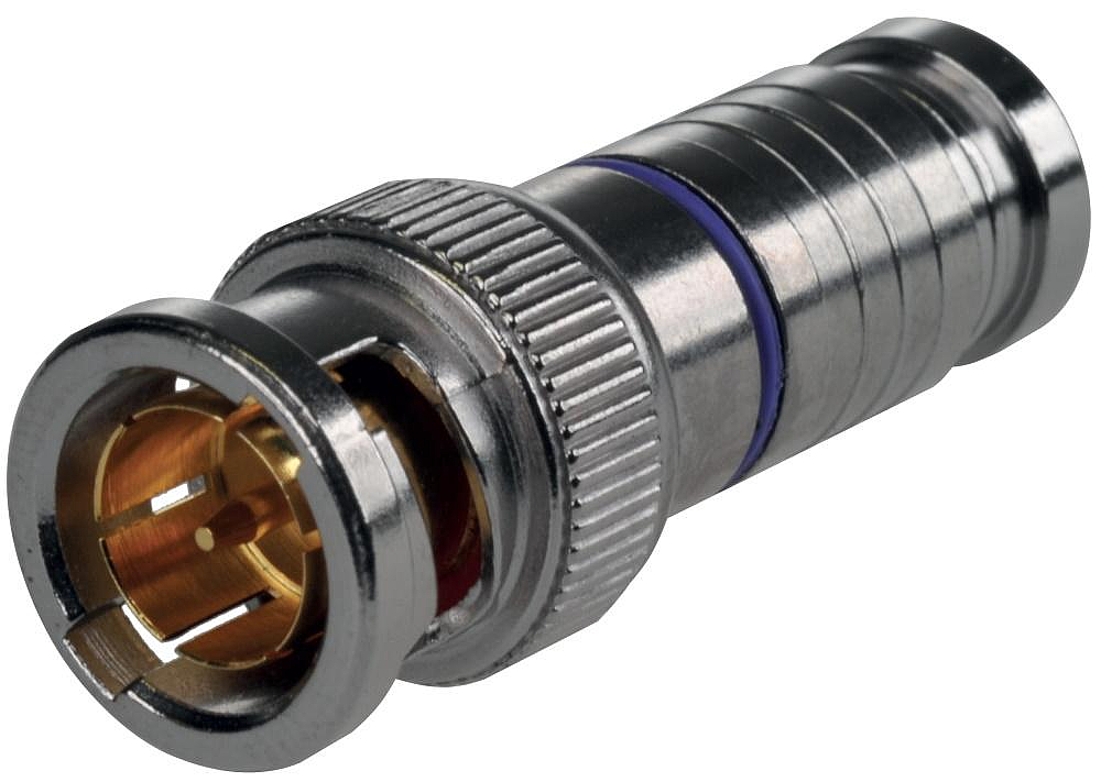 Lot De 25 Bnc A Compression Hd