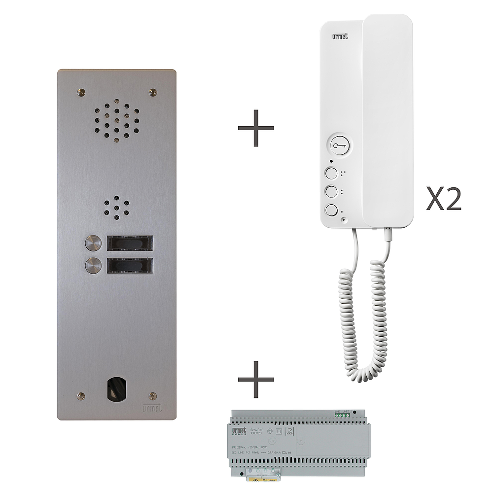 Kit Audio 1R 2Bp 2Voice Progr