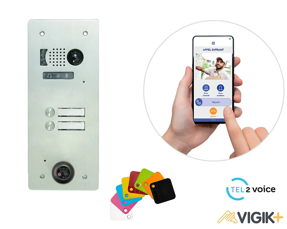 KIT TEL2VOICE 1R 2BP PROGRAMME 10 ANS