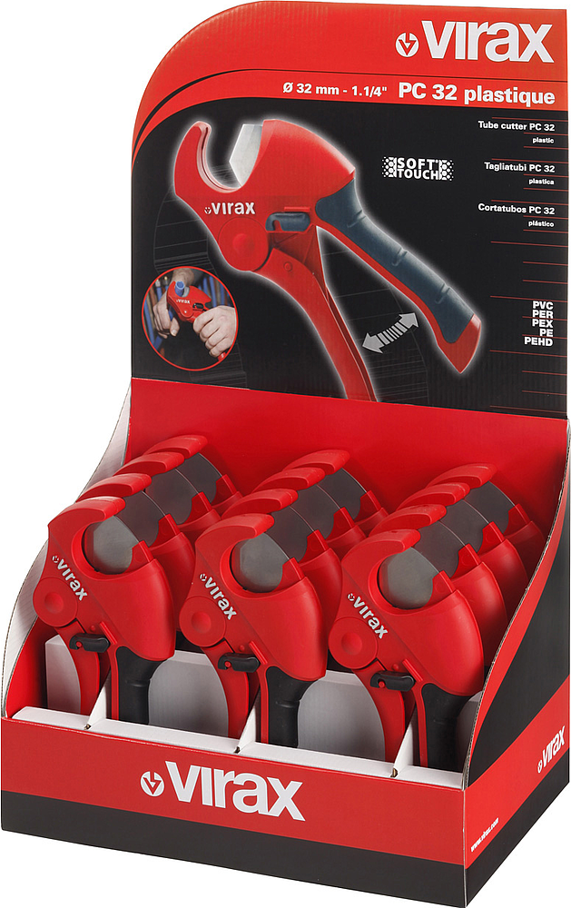 COUPE TUBE PLASTIQUE PC32