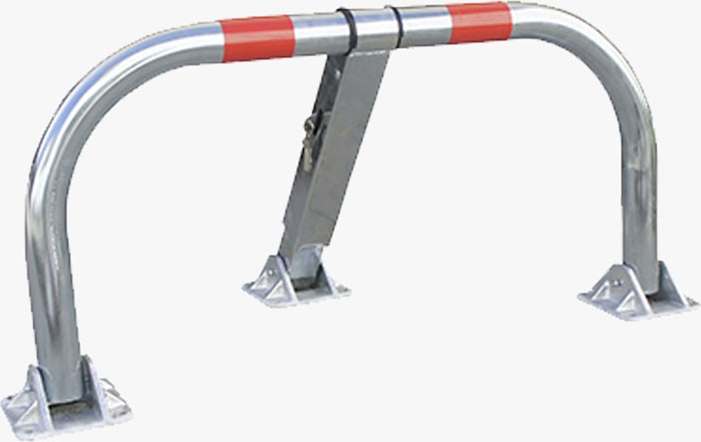 Arceau de parking standard et pied en fonte ouvertures multiples