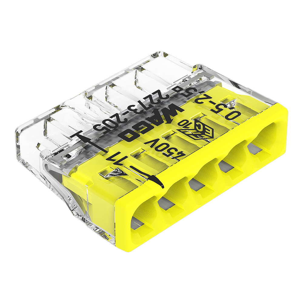 Borne WAGO 2273 - 5 x 0,5 à 2,