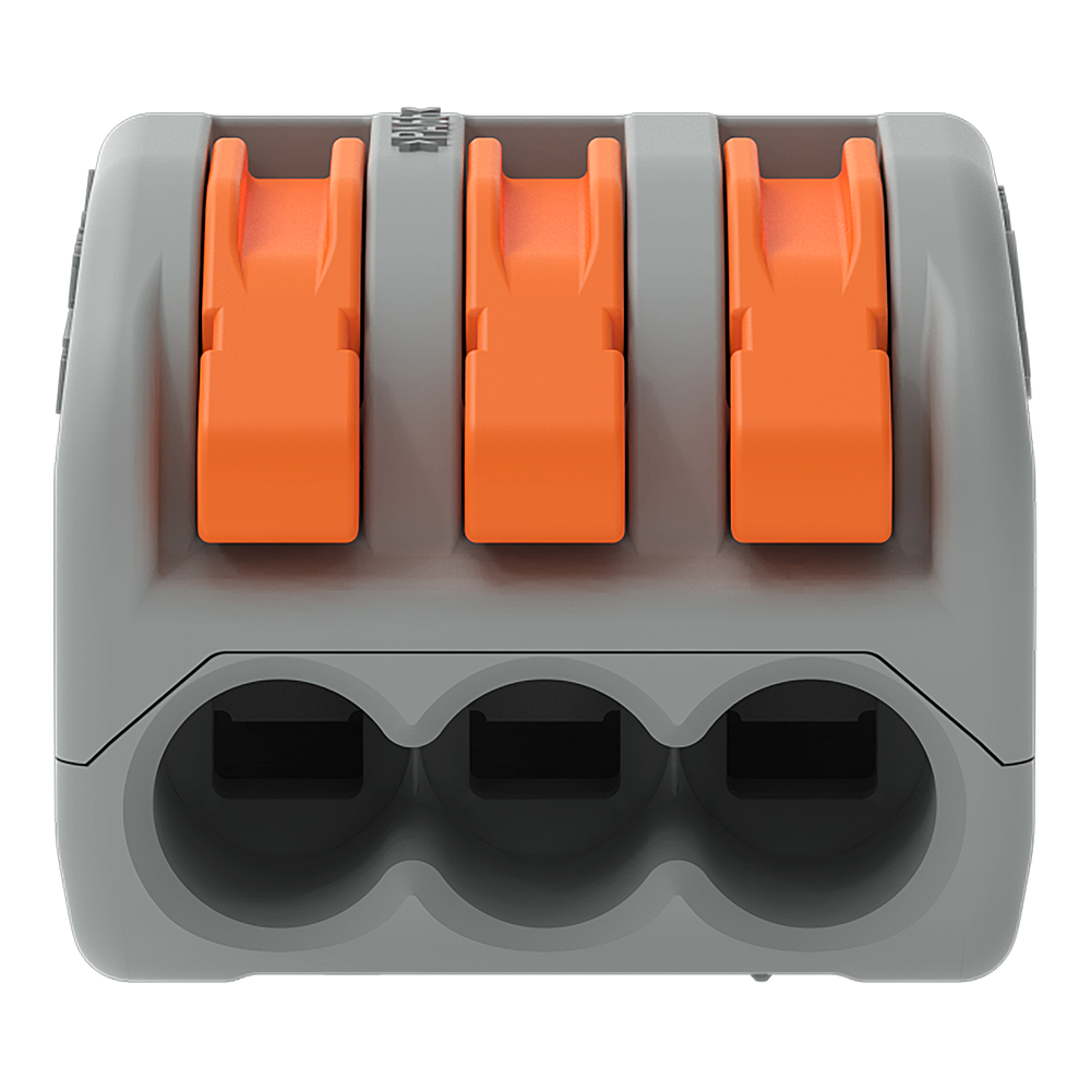 Borne WAGO 222 3x4mm² à levier