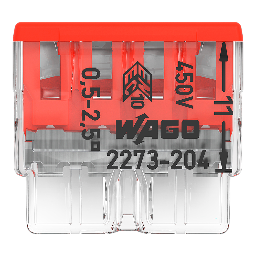 Borne WAGO 2273 - 4 x 0,5 à 2,